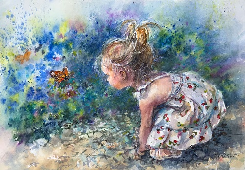 KALAMARIA.MNHMES.ENONOYN.OUTKINA.NATALIA.10.2022.You are my sunshine 38x56cm Canada 300 euro