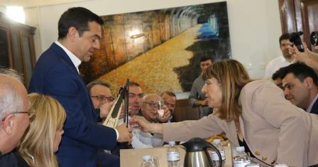 TSIPRAS.ALEXIS.PONTIALH.LYRA.SAXINIDOU.18.5.2019