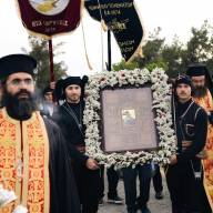 Η Ιερά Εικόνα του Αγίου Γεωργίου Περιστερεώτα στην Κύπρο για τις εκδηλώσεις μνήμης της 19ης Μαΐου